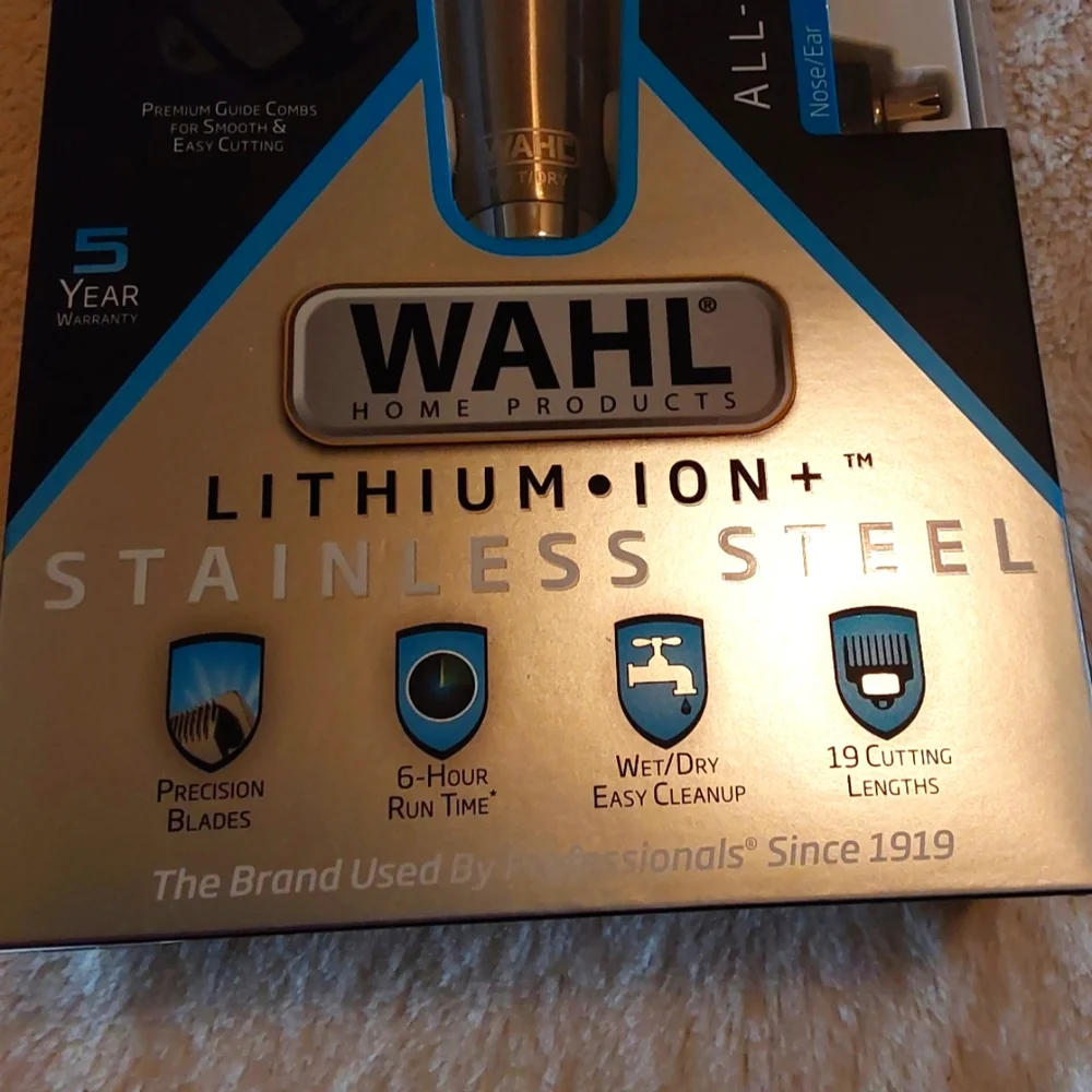 🌺 Mens NWT WAHL Lithium Ion All-in-One Grooming Tool
